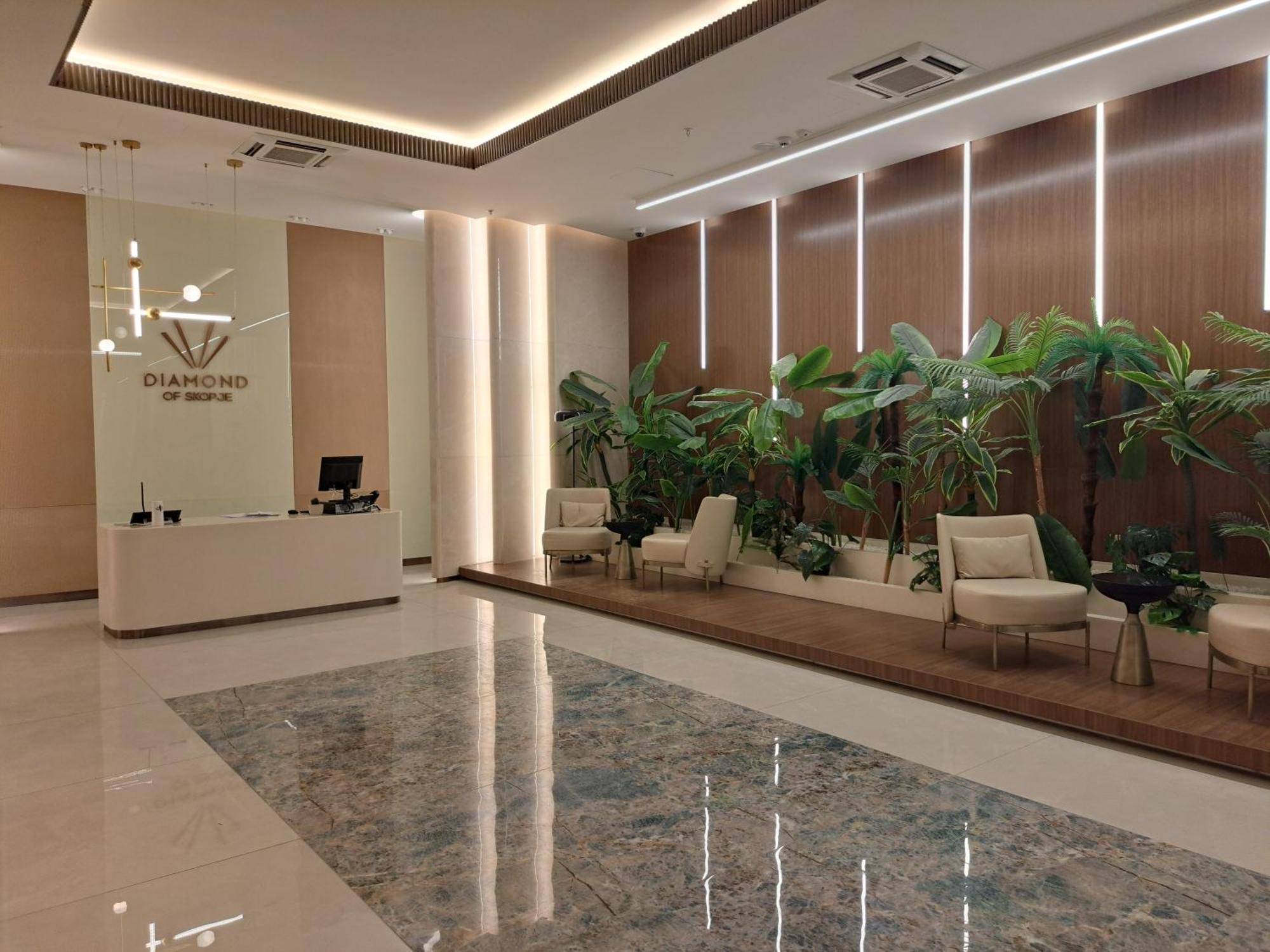 Divine 69 Luxury Apartment, Skopje City - Center, Diamond Residences, Free Parking Kültér fotó